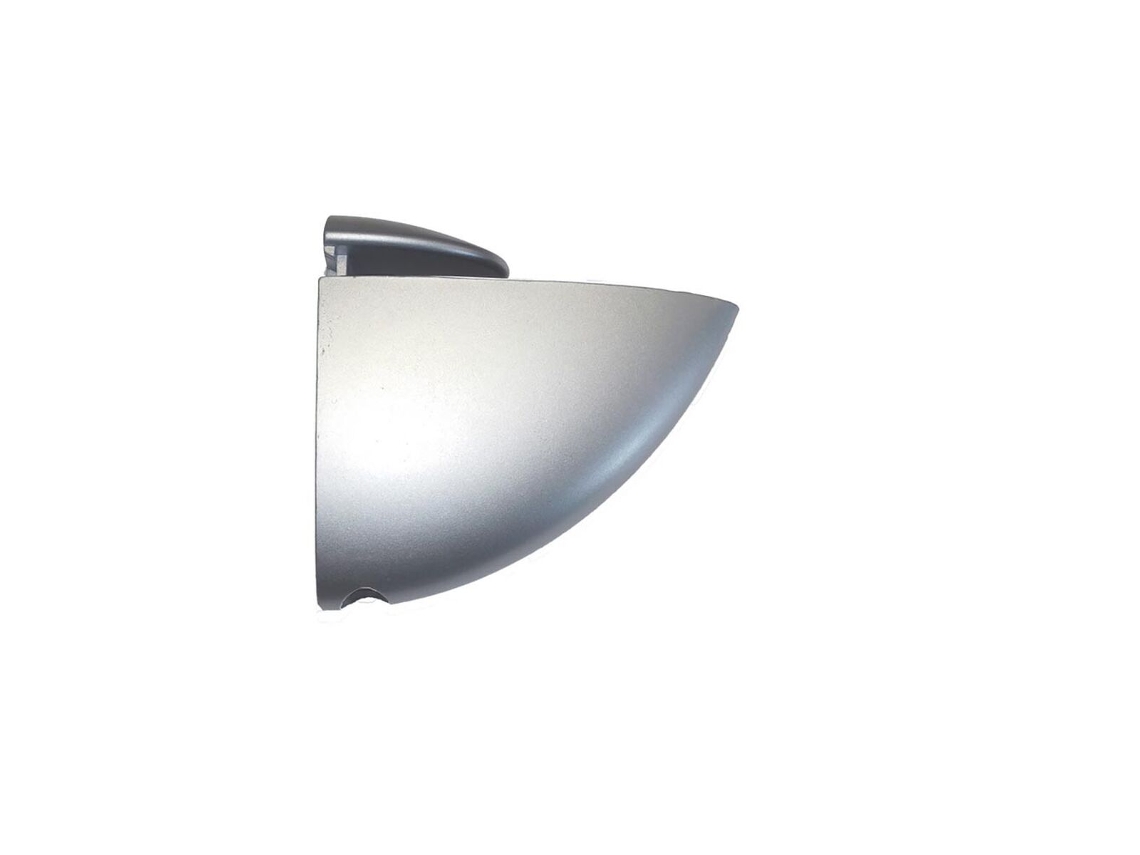 Soportes para estantes MICEL SP04 Plateado Zamak 75x65 mm (2 Unidades)