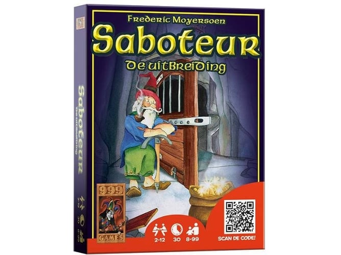 Juego de Cartas 999 GAMES Saboteur: De Uitbreiding