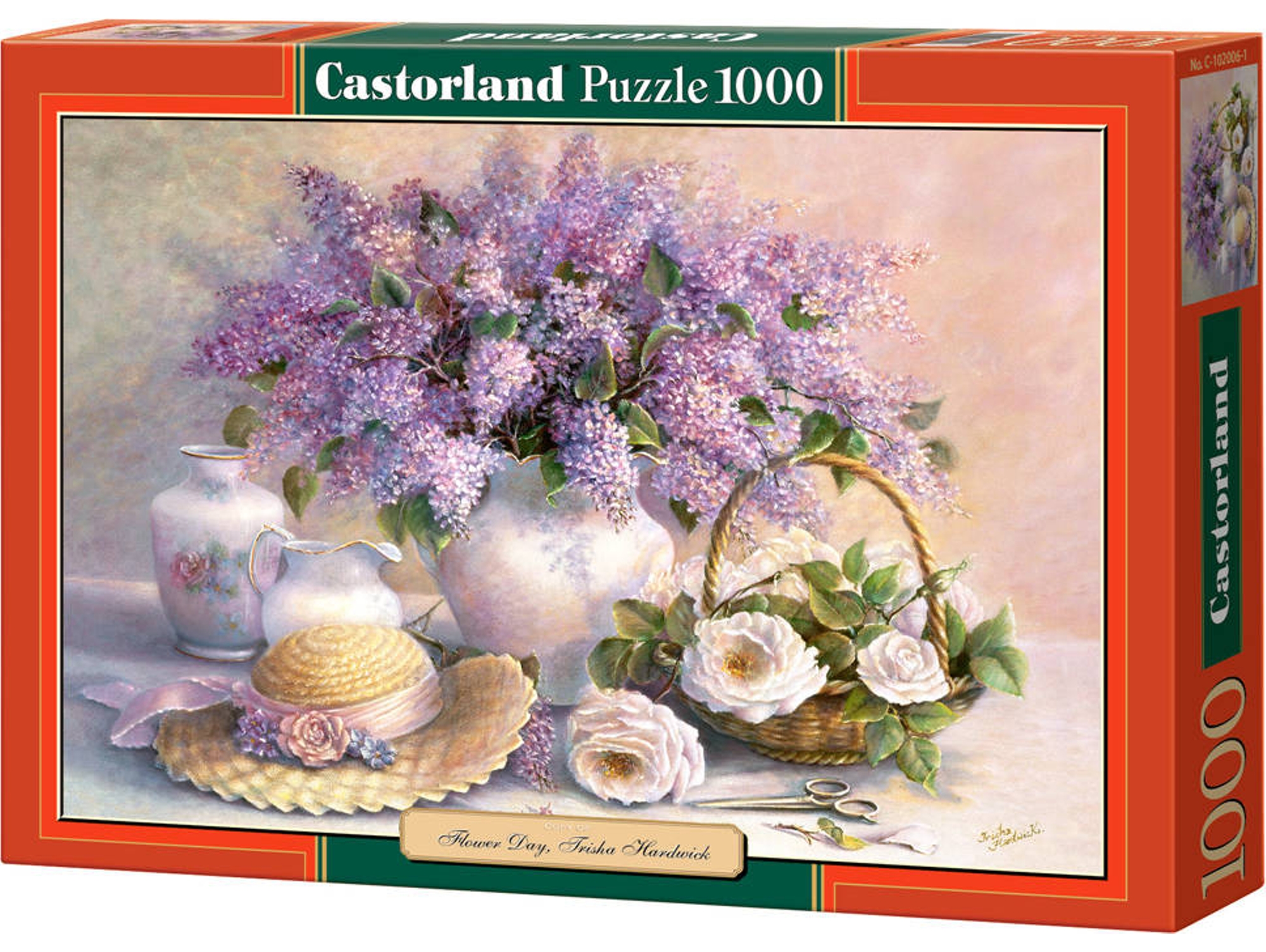 Puzzle CASTORLAND Flower Day, Trisha Hardwick (1000 Piezas)