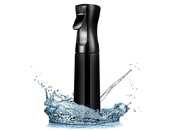 Laca Automática Para El Cabello (negra - 300 Ml) Mister Fino Para Dar Forma Al Rostro, Plantas Y Animales.
