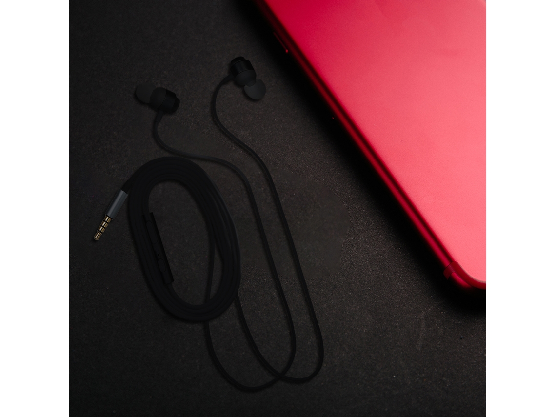 Auriculares Con Cable (reducir Ruido Con Límite De Volumen) Producto Tomtop Qd-31 Metal Head Negro