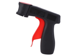 Pistola de pintura aerossol com mangueira ergonômica e porta de abertura da pistola