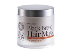 Natura Siberica - Máscara Capilar Aumento de Crescimento Pão Preto 400 ml de creme