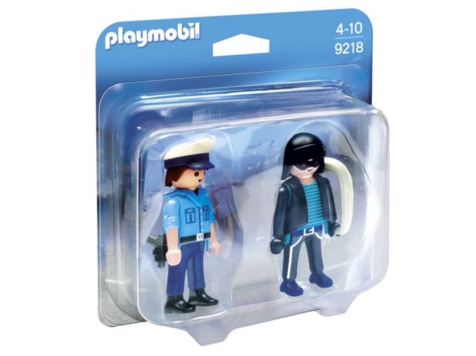 PLAYMOBIL Playmo Friends: Policía y ladrón 9218 (Edad Mínima: 4 - 7 Piezas)