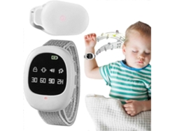 Alarma inalámbrica para la enuresis nocturna en niños y reloj para aprender a ir al baño: solución recargable y eficaz - Nostalgia88