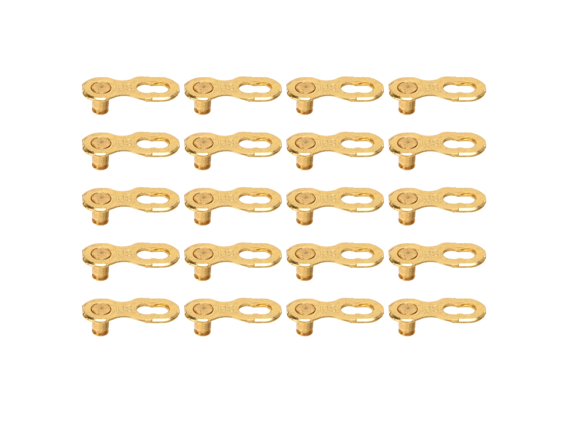 Conectores de cadena para bicicleta de 10 velocidades, 10 pares, sin marca.