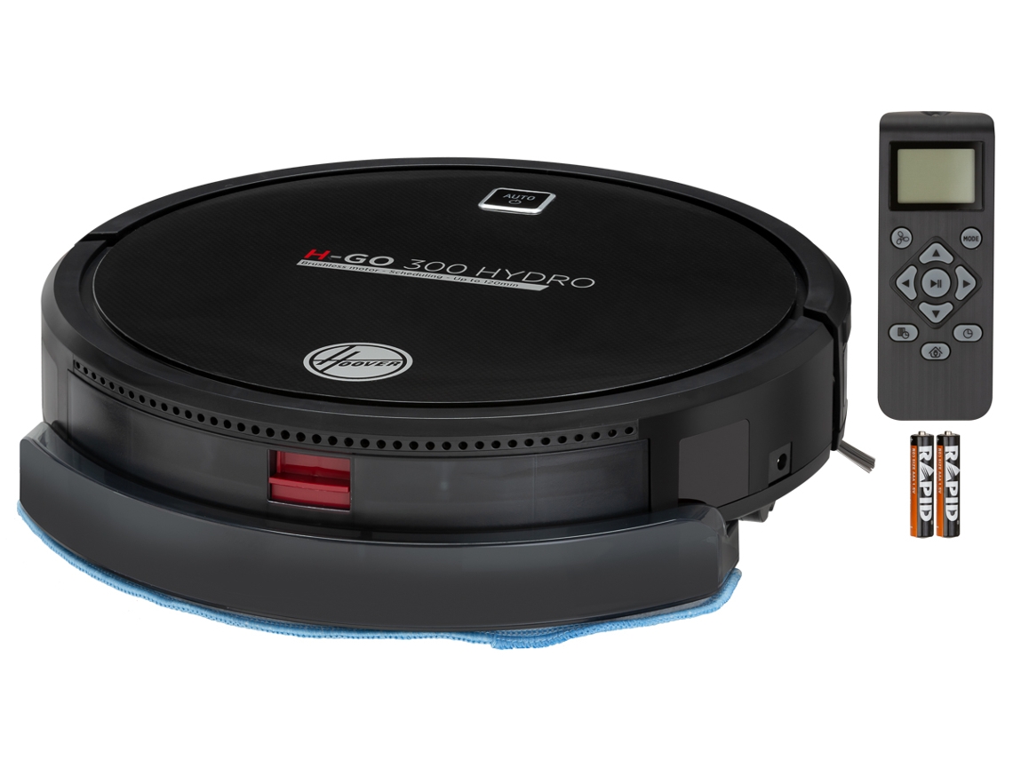 Aspirador Robot HOOVER H-Go 300 Hydro HGO320H 011 (14,8 V - Autonomía 120 min)