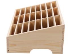 Caja De Almacenamiento De Madera Con Múltiples Compartimentos Para Teléfonos Móviles.