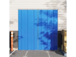 Cortina Lovely Home Tira Puertas Mm Azul (1)