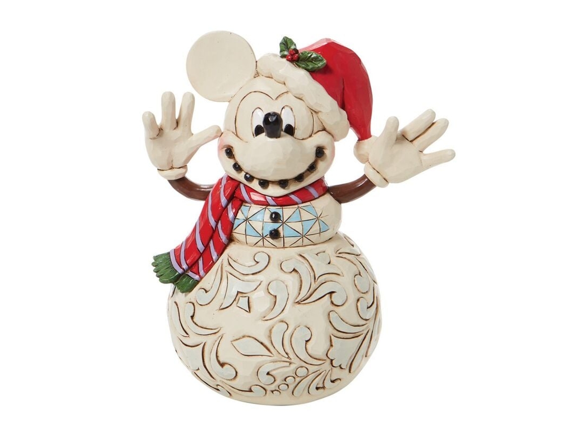 Figura decorativa muñeco de nieve Mickey B.active