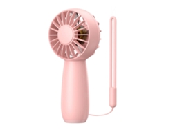 Ventilador turbo portátil de alta potencia con motor sin escobillas Batería de larga duración Rosa Gusshious