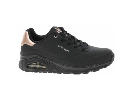 Zapatillas SKECHERS Material sintético Mujer (38.5 - Negro)