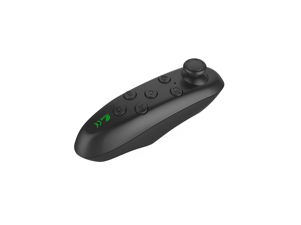 Control Remoto Vr Bt3.0 Multifuncional, Ligero Y Sensible, Compatible, Color Negro Luz Dourada