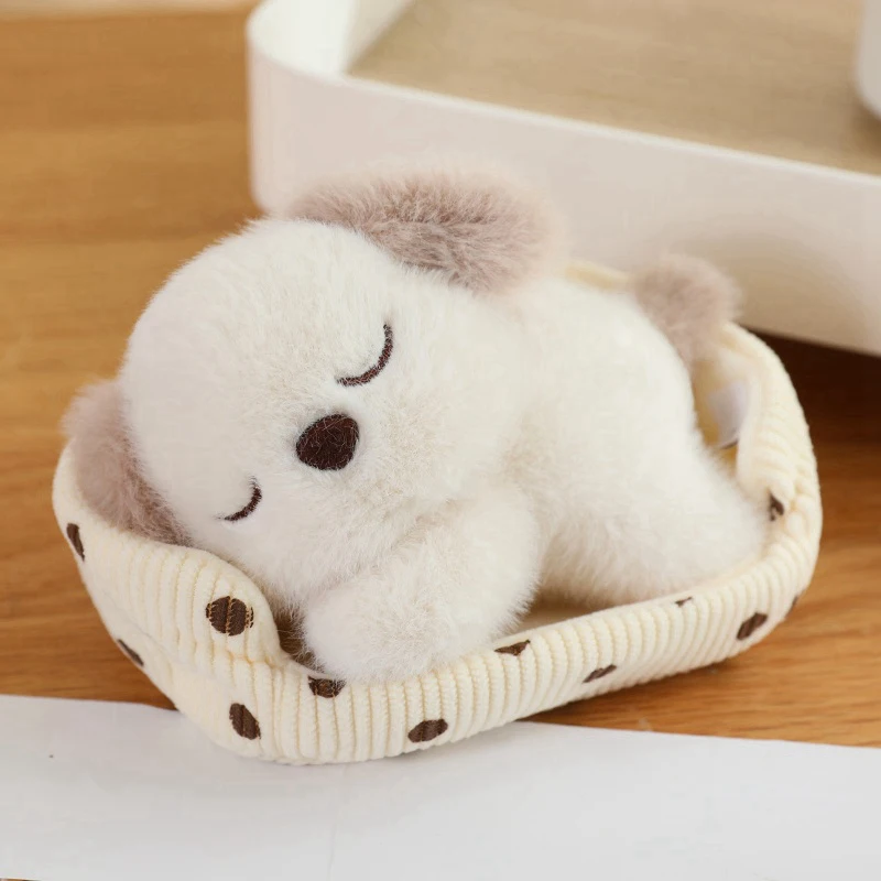 (cachorro De 14 Cm) Lindo Brinquedo De Pelúcia/boneco Feito À Mão