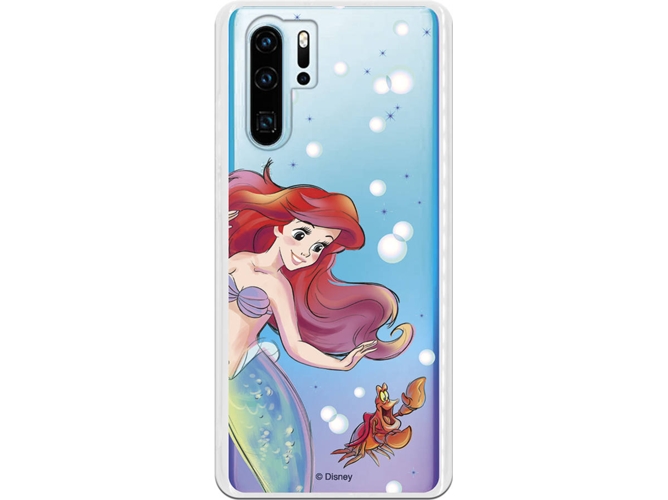 Carcasa Huawei P30 Pro DISNEY Ariel y Sebastián Multicolor