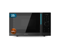 Cecotec Microondas Digital Con Grill De 23l Proclean 5130. 800w Y 1000w De Grill, Cocción Uniforme, 5 Niveles De Potencia