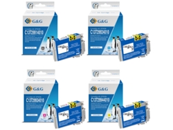 Pack 4 Cartuchos de Tinta Compatibles G&G Epson 29XL para T2991 / T2981 T2992 / T2982 T2993 / T2983 T2994 / T2984