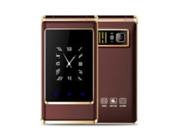 Teléfono Para Ancianos Con Pantalla Dual Y Botones Grandes
