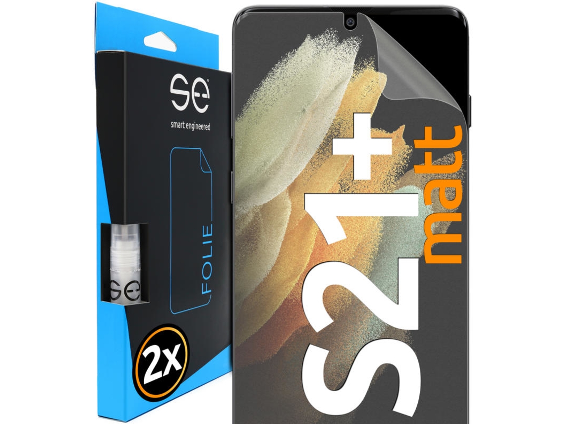 Protector de Pantalla para Samsung Galaxy S21+ SMART ENGINEERED Piel Sintética Transparente