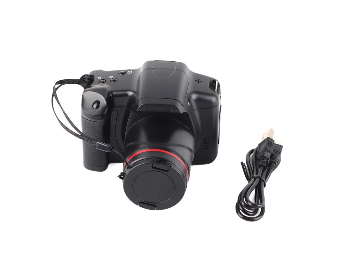 Cámara Digital Hd Slr Con Zoom 16x, Interfaz Av Y Pantalla Lcd Tft De 3 Pulgadas Para Diferentes Aplicações E Usos