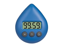 (azul) Temporizador Digital De Movimiento, Temporizador De Gotas De Agua, Despertador Para Repostería, Utensilios De Cocina