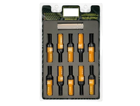 Kit de tornillos OMP OMPS09981210 28 mm Naranja M12 x 1,50