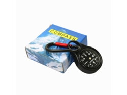 Brújula De Mosquetón Aleación Zinc, Llavero Diseño Compacto Para Viaje Y Preciso Senderismo, Camping Actividades Uso Exterior En Jardín Te