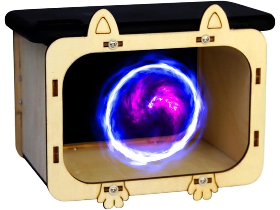 Proyector De Tv Holográfico 3d: Experimento Científico Para Estudiantes