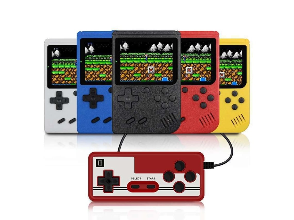 Consola Retro Consola De Juegos Portátil 800 En 1 Retro Nostalgia Mini Soltero Negro Gusshious