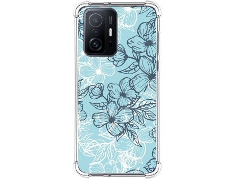 Carcasa Xiaomi 11T 5G TUMUNDOSMARTPHONE Dibujos Antigolpes Flores 03 Multicolor