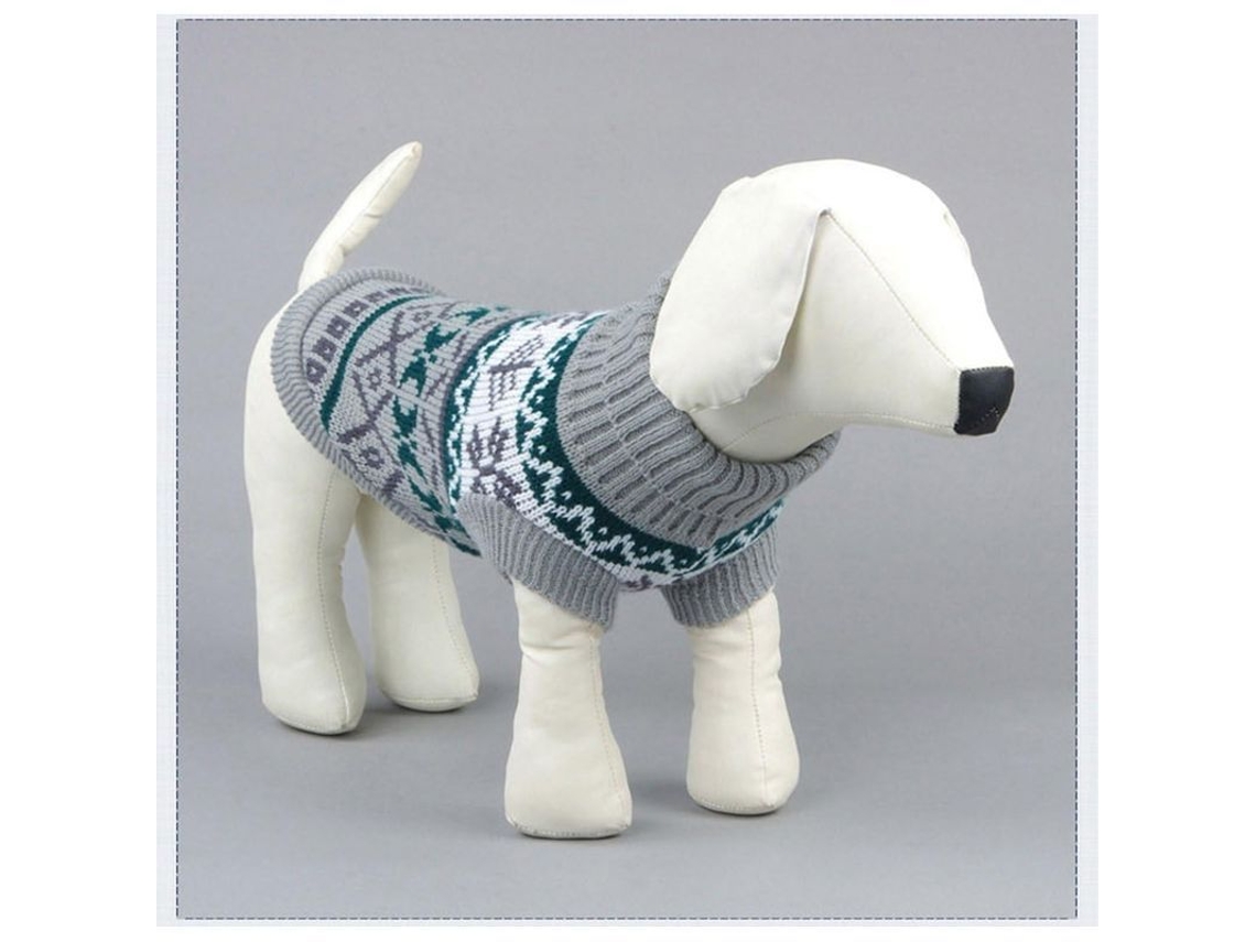 2026-2838-jersey Calefactor Para Perros Gato Suave Ligero Ropa Knitwear Classic Fleece Código M