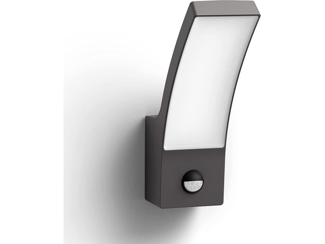Philips Splay Wall Light - 12W Infravery - Antracite