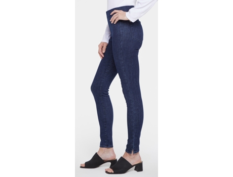 Sper flaco tobillo jeans mediano string denim Clean Genesis NYDJ L