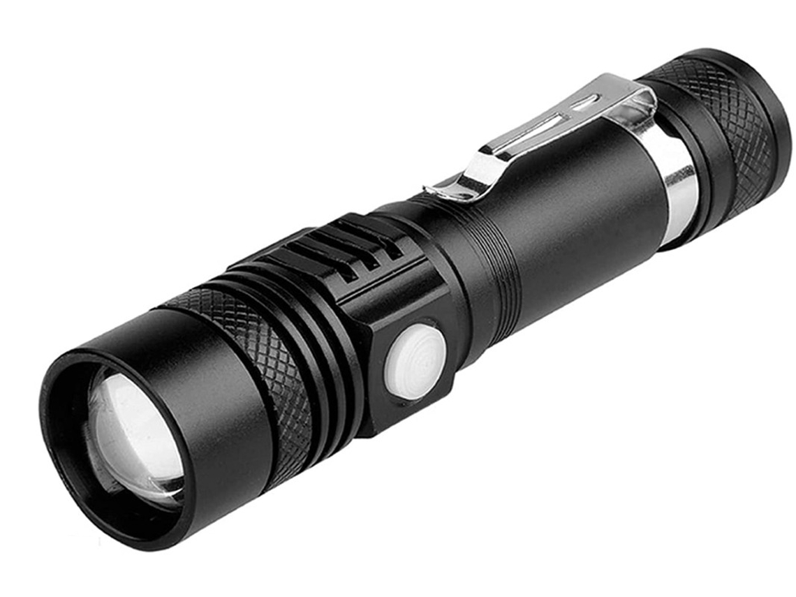 Accesorios De Bicicleta, Linterna De Brillo Recargable Usb Iluminación Externa Led Luces De Bicicleta Delanteras Y Traseras Yizhood (negra)