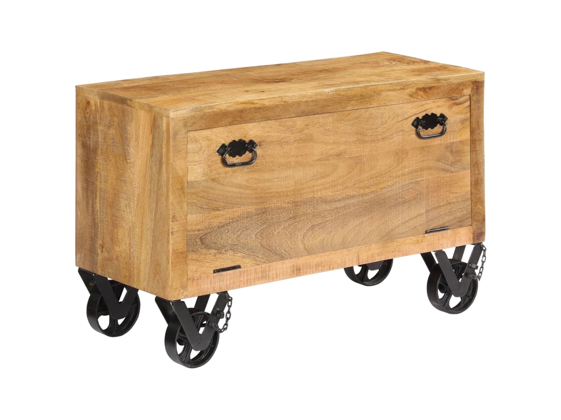 Zapatero VIDAXL Marrón Madera (86x35x55 cm)