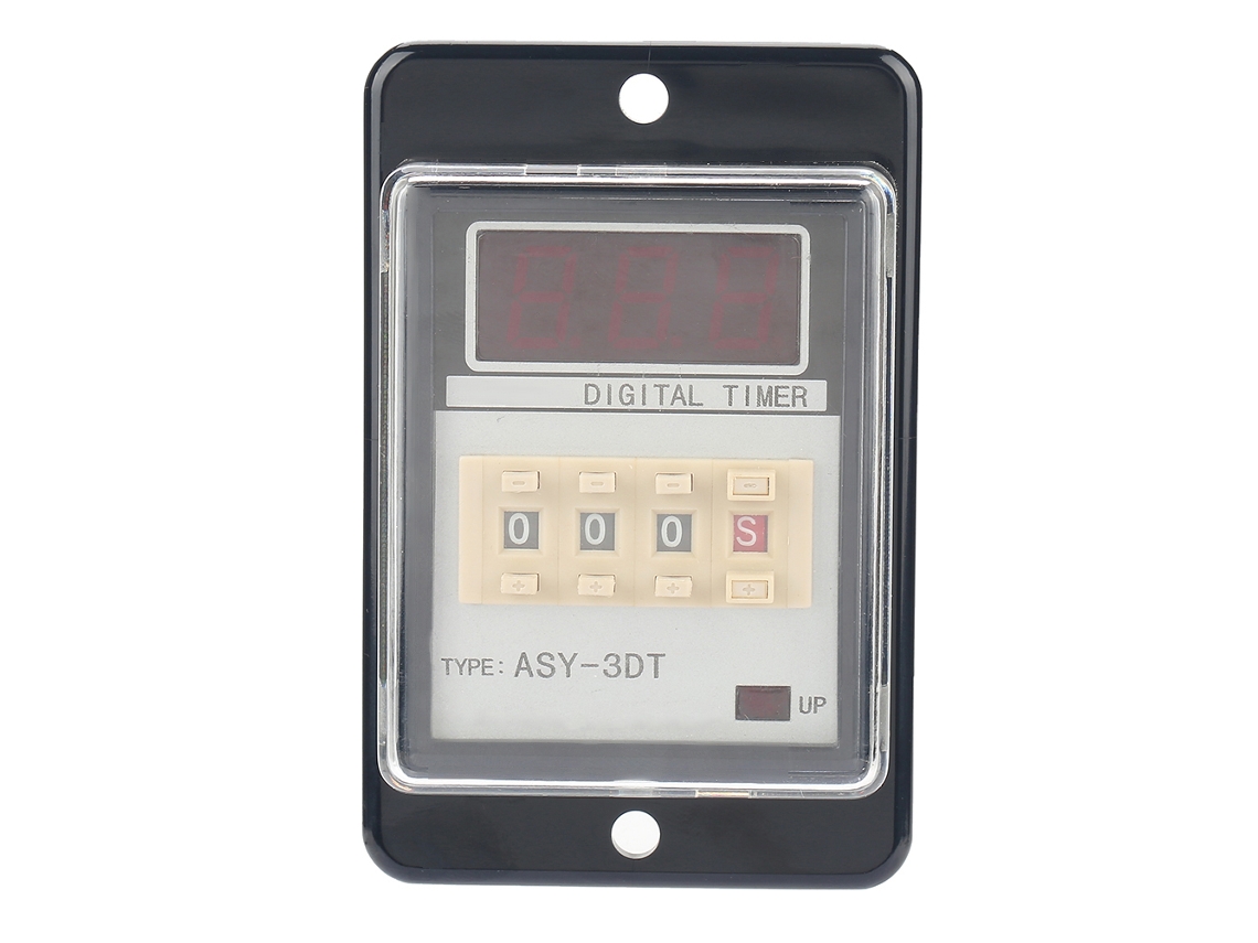 Relé Temporizador Digital Led Multifuncional Dc 24v Ac 110/220v 0.01-999 5a(ac 220v)