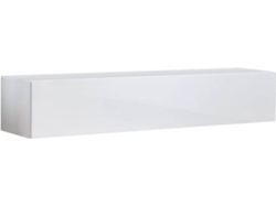 Mueble TV MÓVEIS BONITOS Nora H2 (160x40x30 cm - Blanco - Melamina)