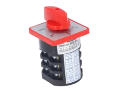 Accesorio de interruptor giratorio de 3 polos para control de potencia de CA de 380 V