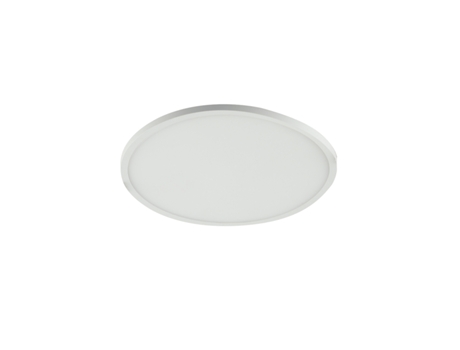 Empotrable LED PLUS en aluminio blanco mate y plafón efecto borde 30W 4000K (luz natural) 22x2,5 cm IP40