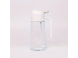 (blanco) Rociador De Aceite De Cocina De Doble Propósito, Rociador De Aceite De Oliva, Herramienta Para Condimentar Vidrio