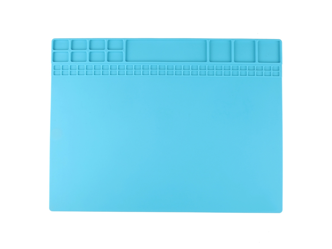 Placa De Reparación De Silicona Resistente A Altas Temperaturas Con Cavidades Para La Reparación De Teléfonos Móviles.