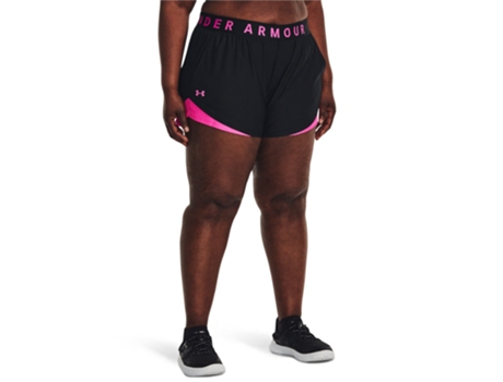 Pantalones Cortos de Mujer UNDER ARMOUR Play Up Rosa (3X)