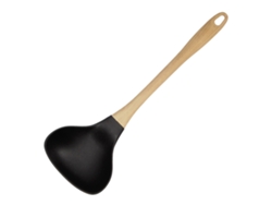 Baobab Cazo de Servir 36 cm Nylon y Mango Madera Soft Touch QUID