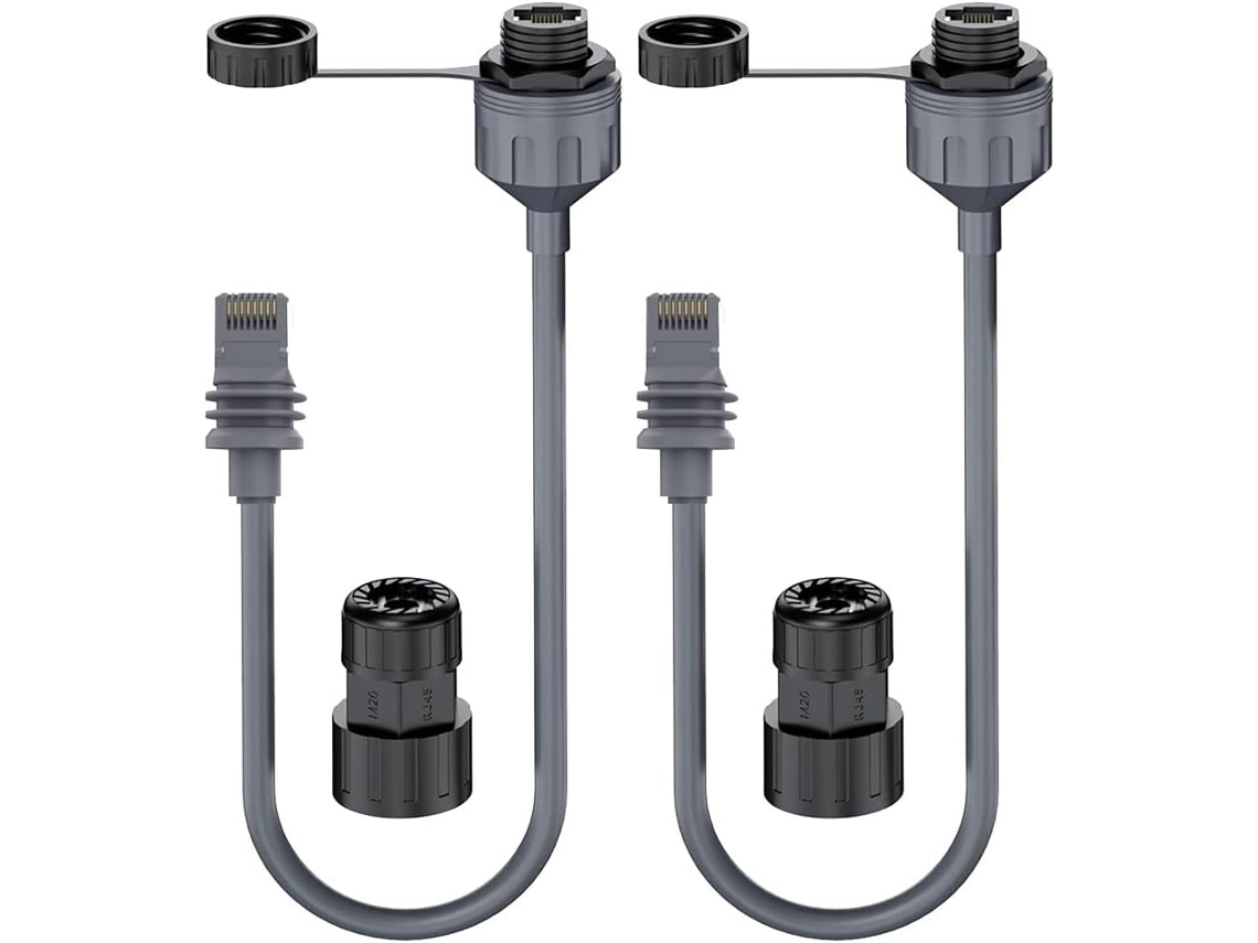 Adaptador Ethernet Y Mini Acoplador, Resistente Al Agua Ip68, Protección Estándar V3, Carga Cat6