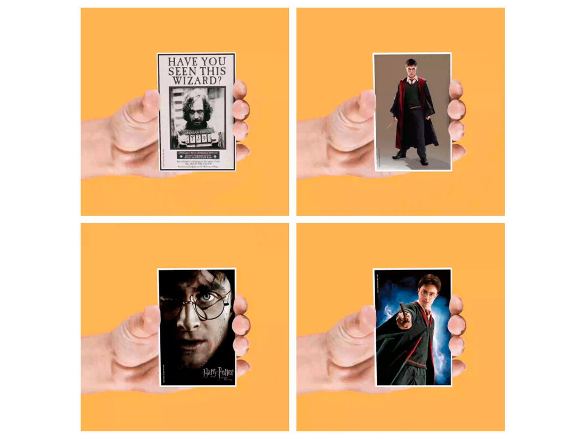 Juego de 4 imanes lenticulares de Harry Potter B.active