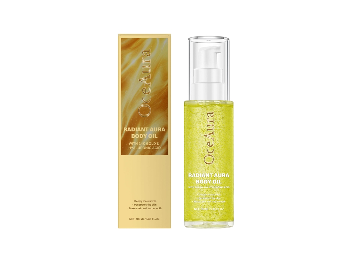 Aceite corporal hidratante nutritivo para una piel sana