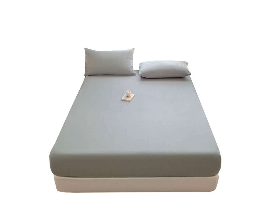 Sábana Bajera Ajustable - Microfibra Suave, 1 Sábana Bajera Ajustable Gris 120x200cm Panoona