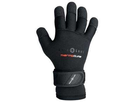 Luva Thermo Kev 5 Mm Preto Maqualung