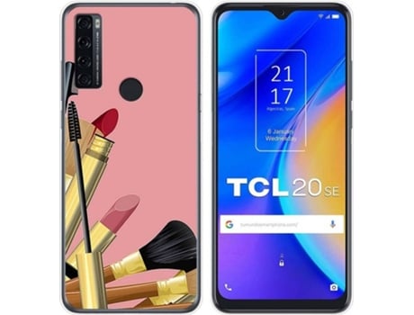 Carcasa TCL 20 SE TUMUNDOSMARTPHONE Brochas Multicolor