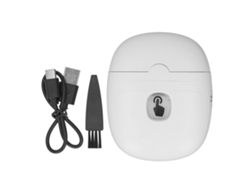 Cortauñas Eléctrico Automático Recargable Inteligente, Seguro Para Bebés Y Adultos, Blanco.